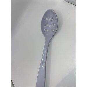 Melamine Grey 13”  Slotted Spoon For Cooking & Serving